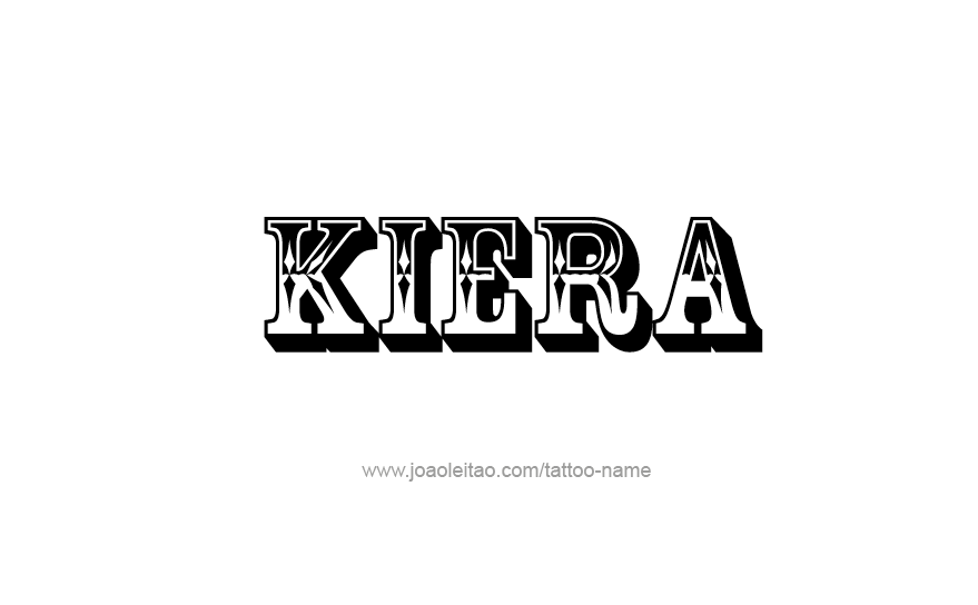 Tattoo Design Name Kiera   