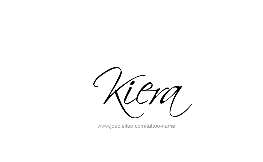 Tattoo Design Name Kiera   