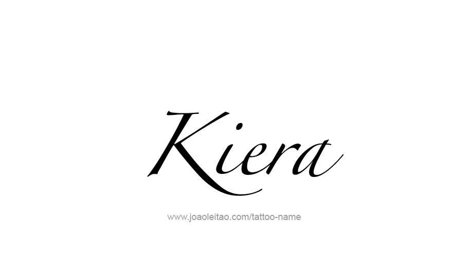 Tattoo Design Name Kiera   