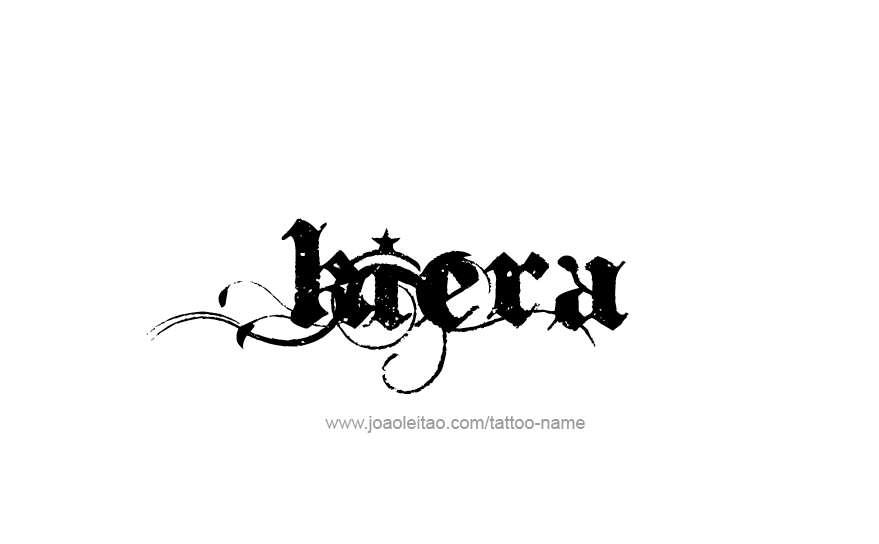 Tattoo Design Name Kiera   