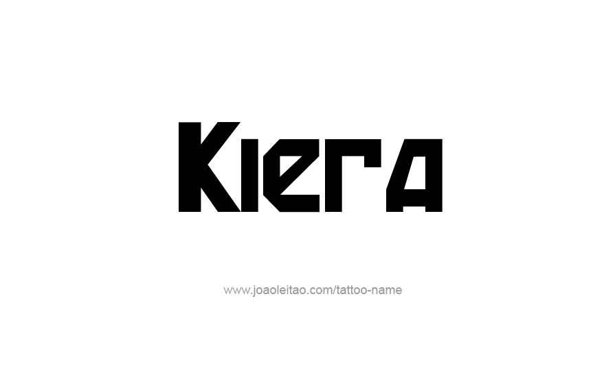 Tattoo Design Name Kiera   