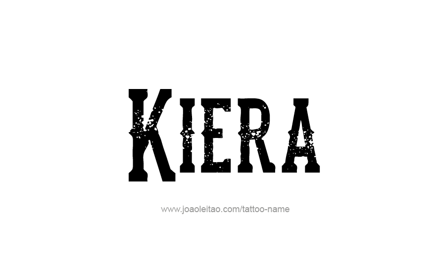 Tattoo Design Name Kiera   