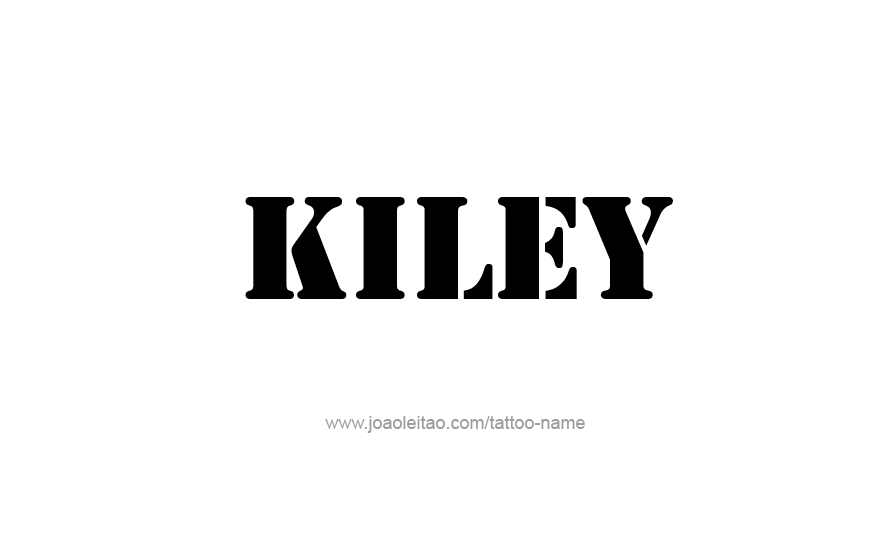 Tattoo Design Name Kiley   