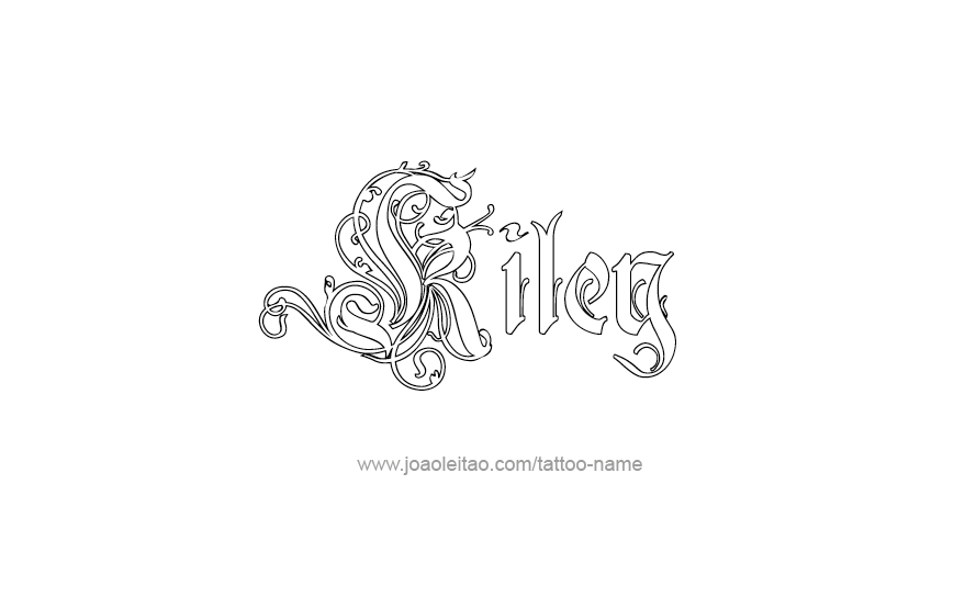 Tattoo Design Name Kiley   