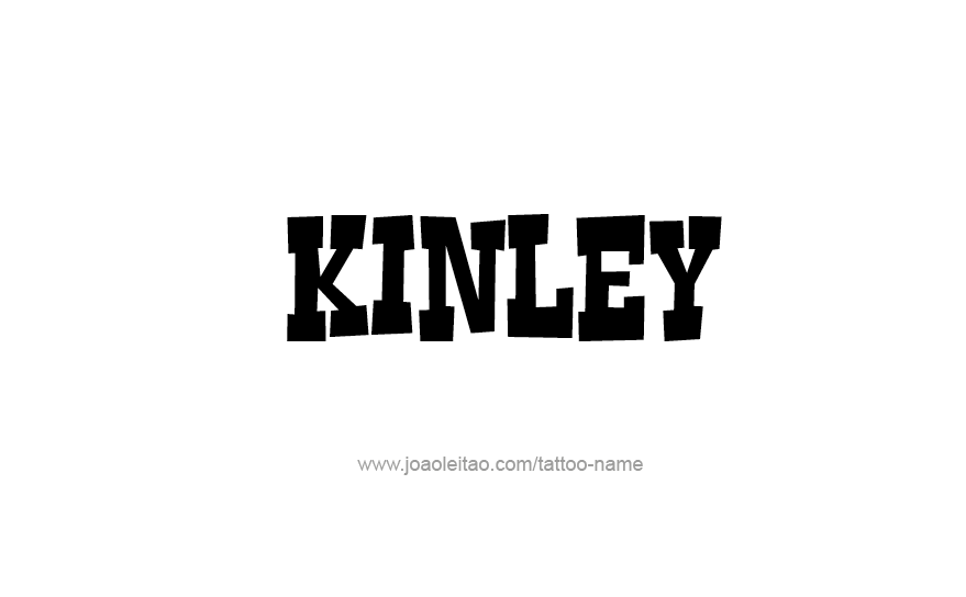 Tattoo Design Name Kinley   