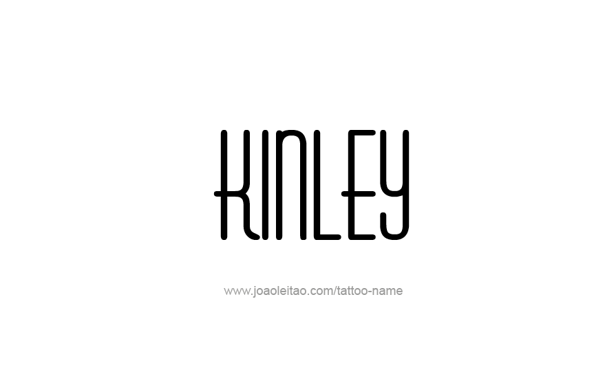 Tattoo Design Name Kinley   