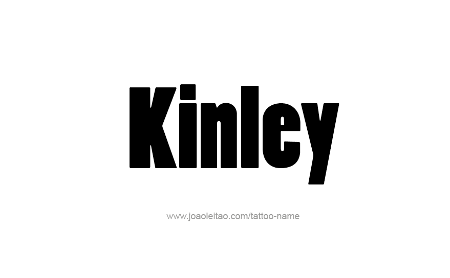 Tattoo Design Name Kinley   