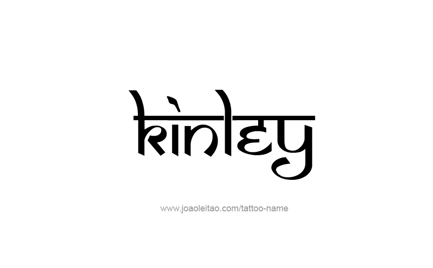 Tattoo Design Name Kinley   