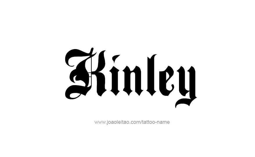 Tattoo Design Name Kinley   