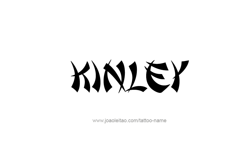Tattoo Design Name Kinley