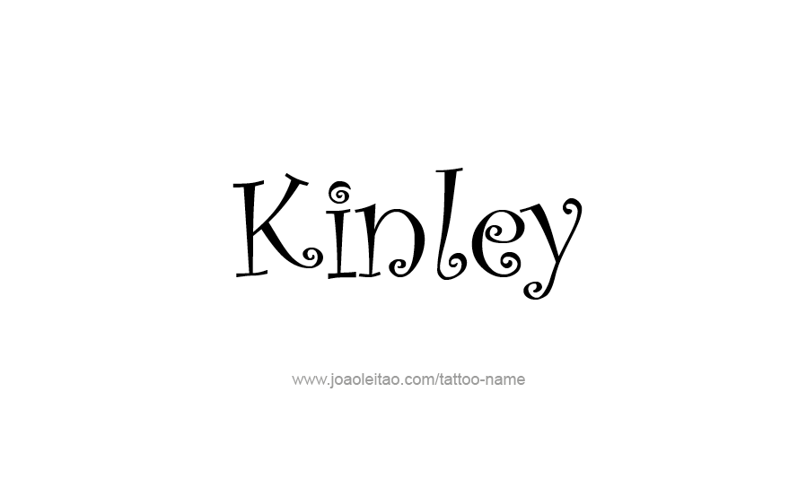 Tattoo Design Name Kinley   