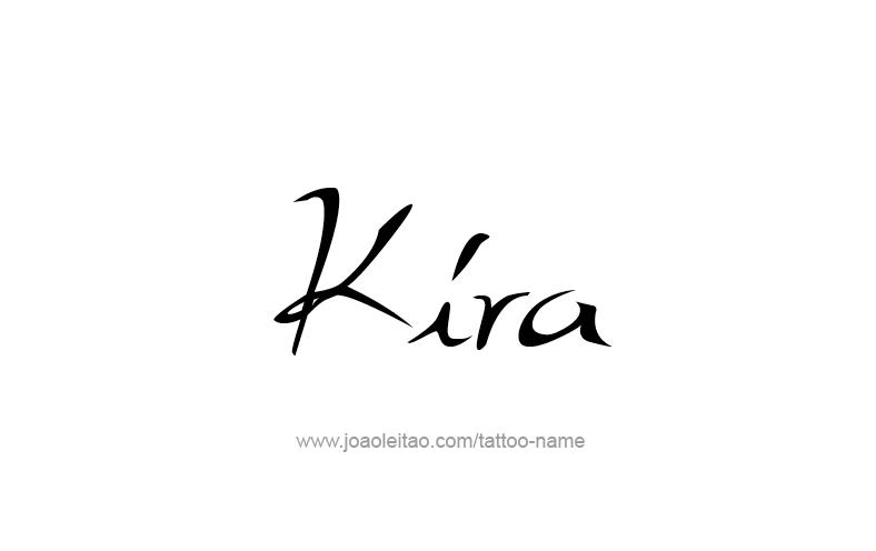 Tattoo Design Name Kira   