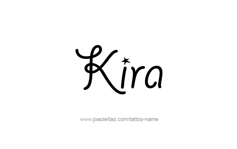 Tattoo Design Name Kira   