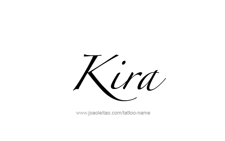 Tattoo Design Name Kira   