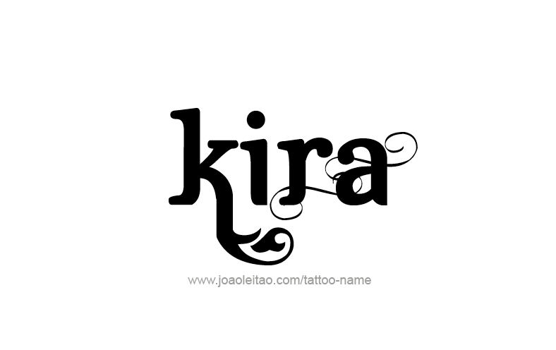 Tattoo Design Name Kira   