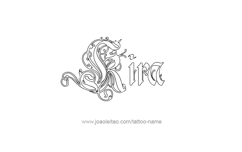 Tattoo Design Name Kira   