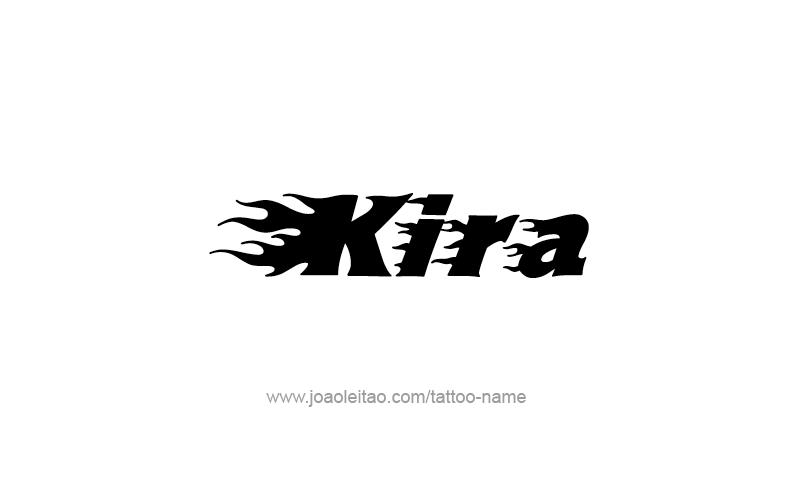 Tattoo Design Name Kira   