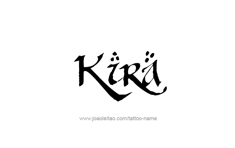 Tattoo Design Name Kira   