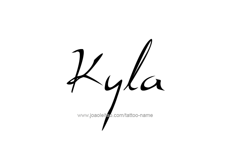 Tattoo Design Name Kyla   