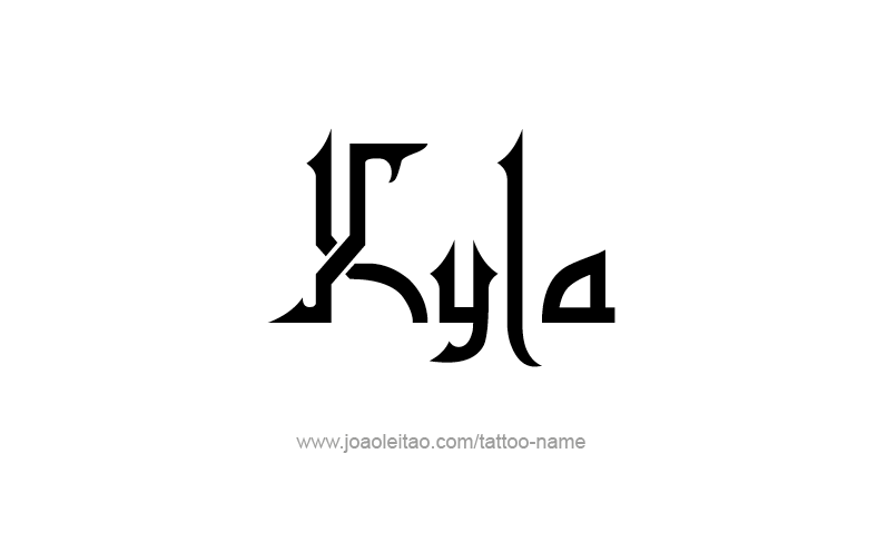 Tattoo Design Name Kyla   