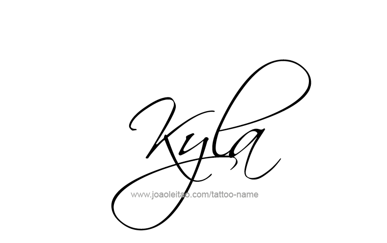 Tattoo Design Name Kyla   