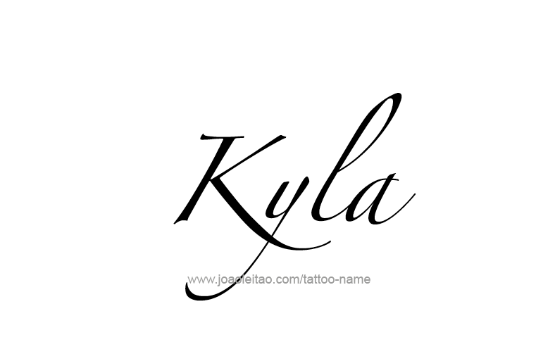 Tattoo Design Name Kyla   