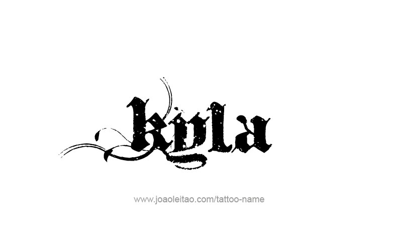 Tattoo Design Name Kyla   