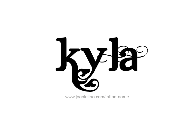 Tattoo Design Name Kyla   