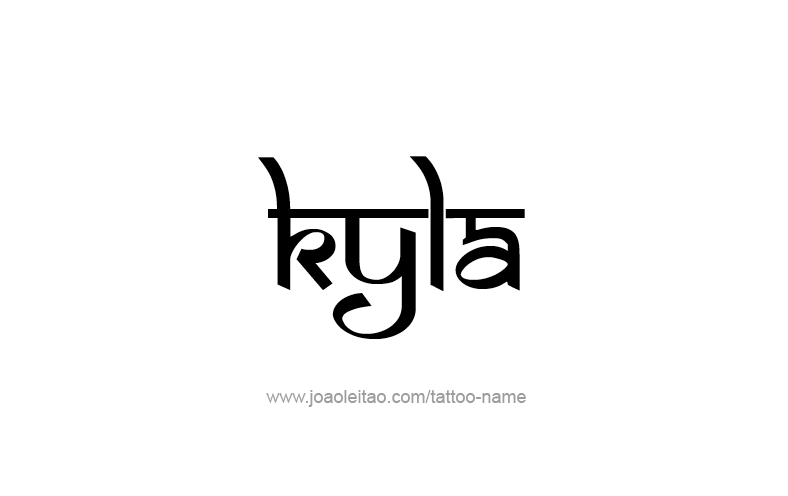 Tattoo Design Name Kyla   