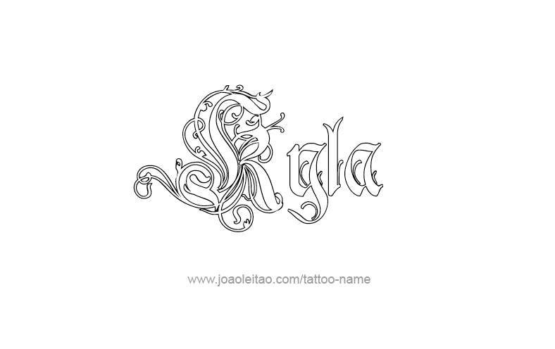 Tattoo Design Name Kyla   