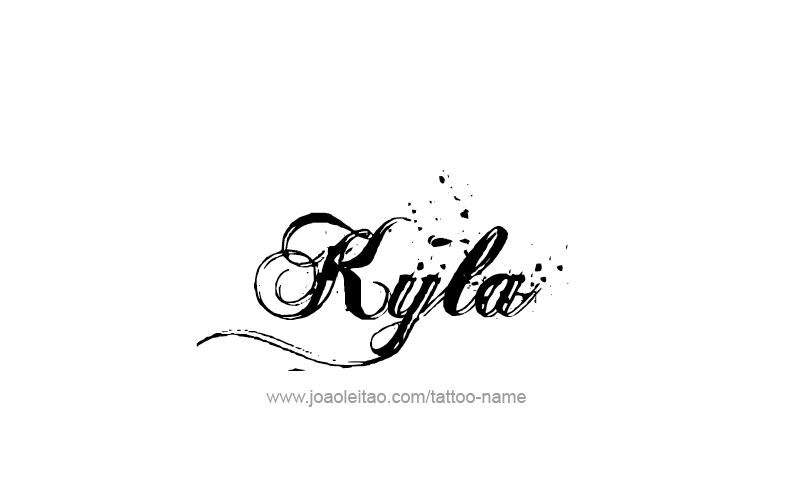 Tattoo Design Name Kyla   