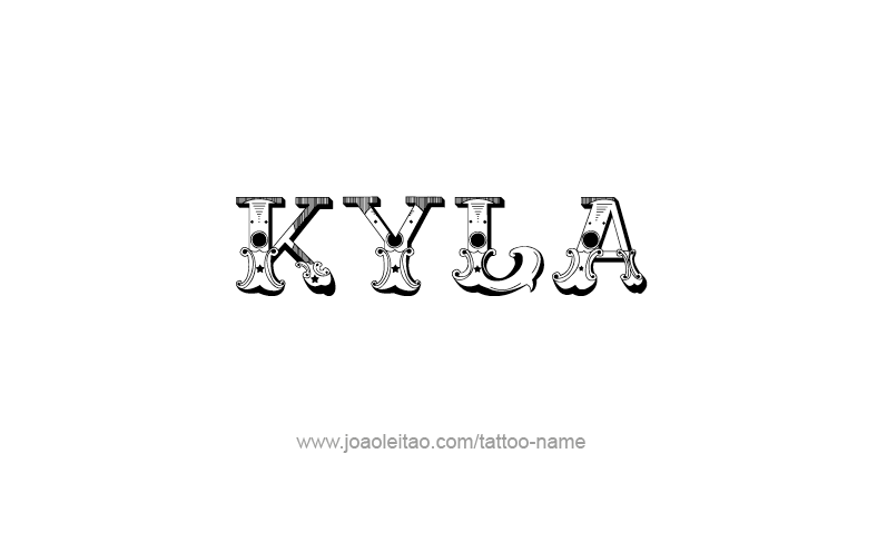 Tattoo Design Name Kyla   