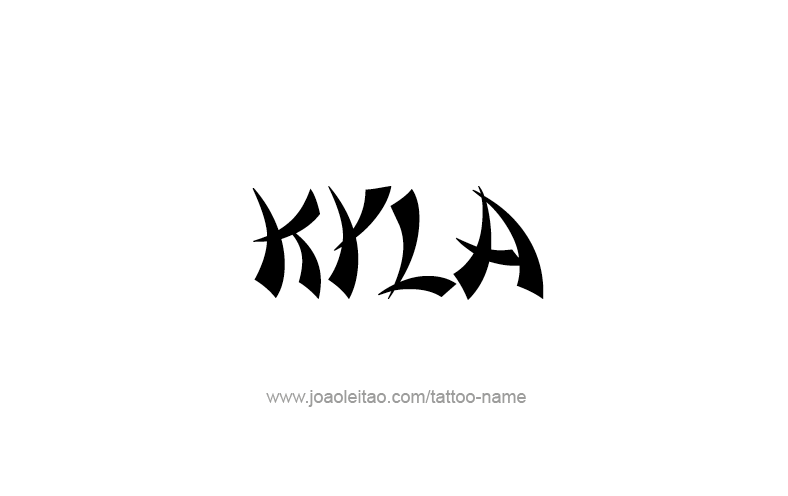 Tattoo Design Name Kyla