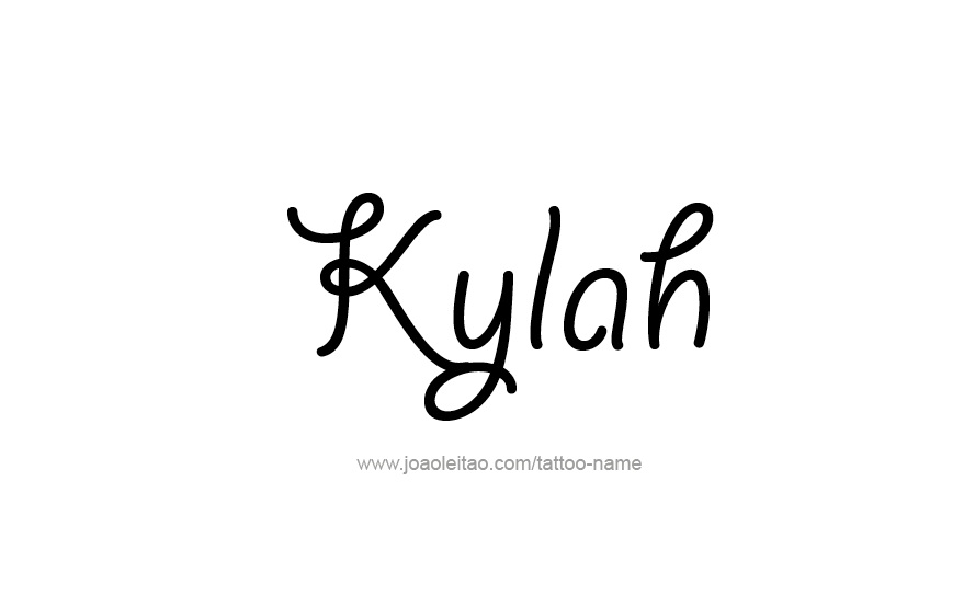 Tattoo Design Name Kylah   