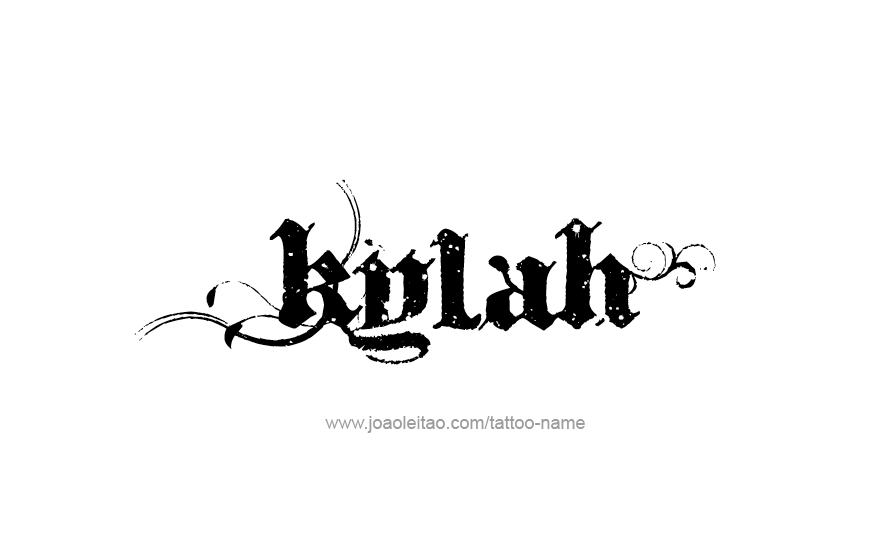 Tattoo Design Name Kylah   