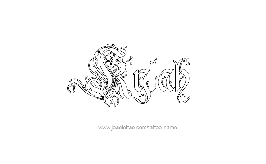 Tattoo Design Name Kylah   