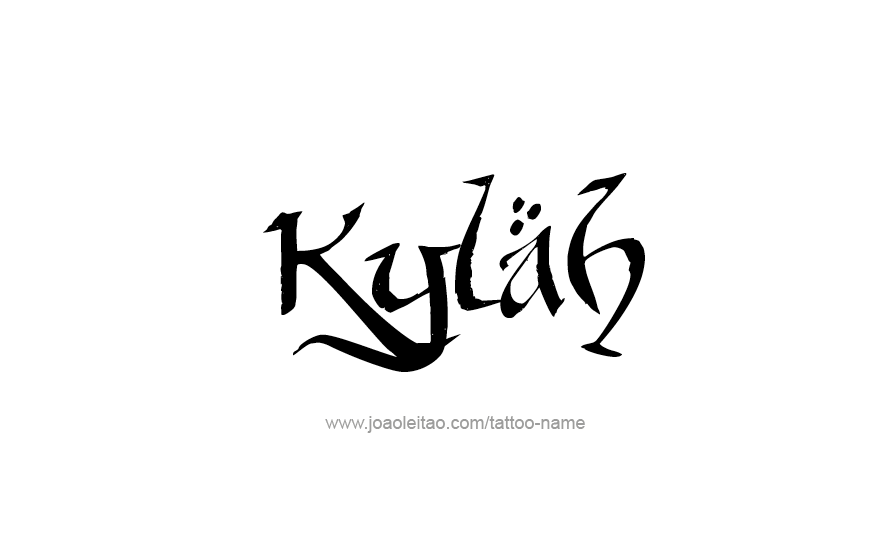 Tattoo Design Name Kylah   