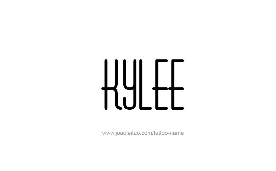 Tattoo Design Name Kylee   