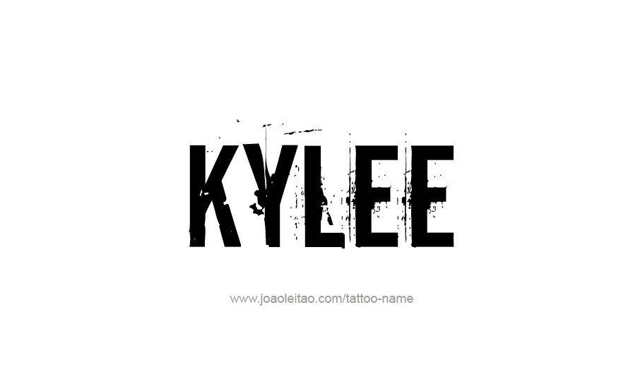 Tattoo Design Name Kylee   