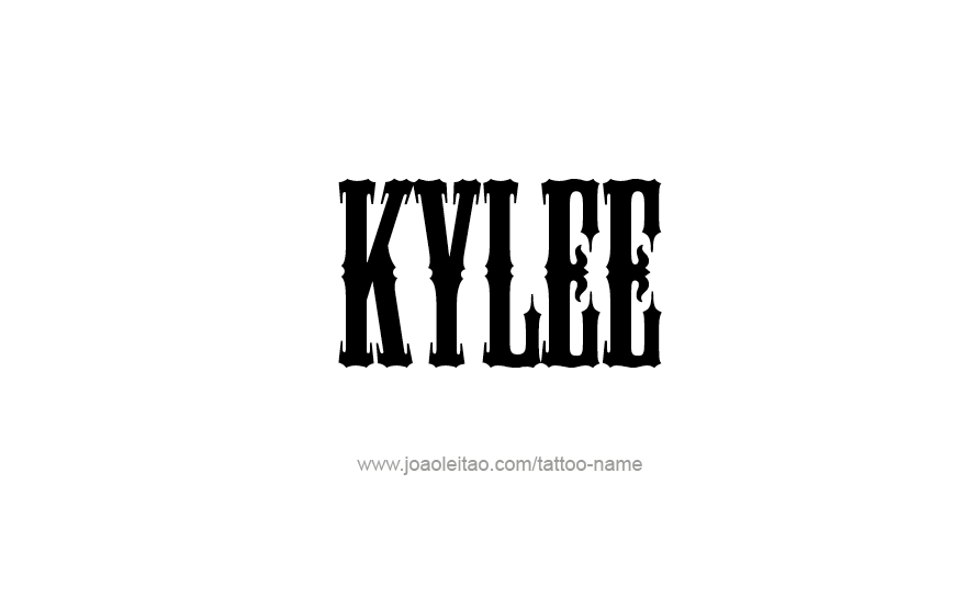 Tattoo Design Name Kylee   