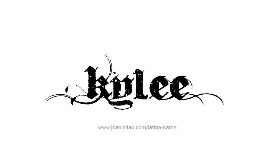 Tattoo Design Name Kylee   