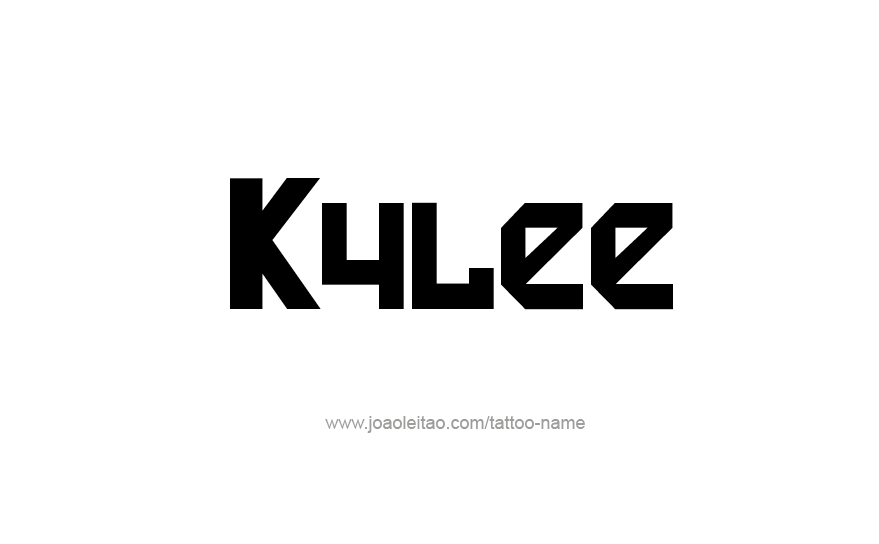 Tattoo Design Name Kylee   