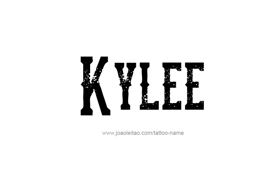 Tattoo Design Name Kylee   