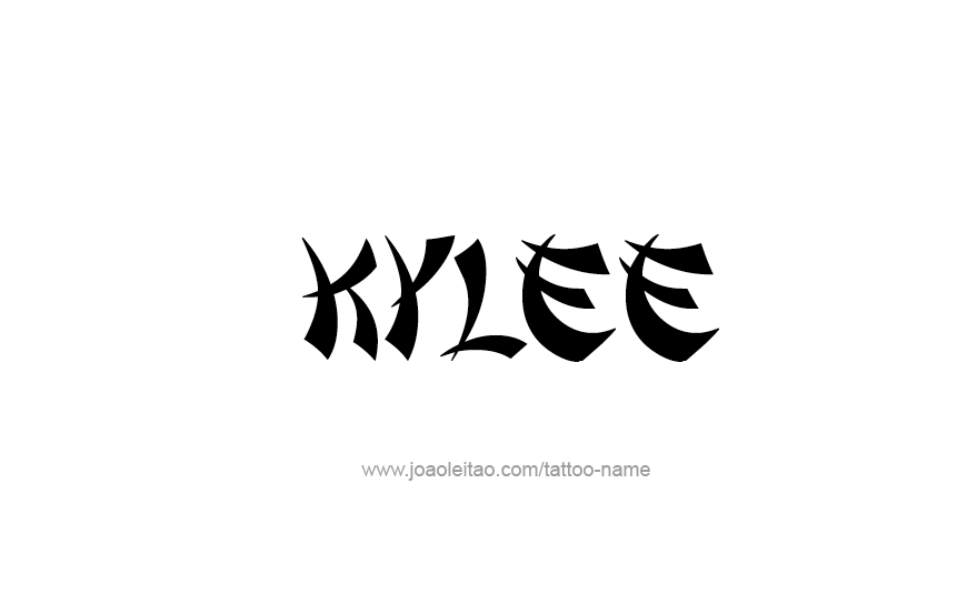 Tattoo Design Name Kylee