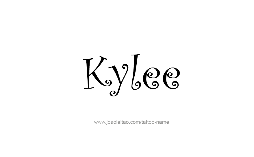 Tattoo Design Name Kylee   