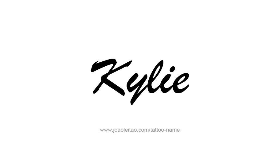 Tattoo Design Name Kylie   