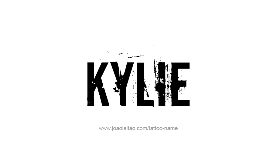 Tattoo Design Name Kylie   