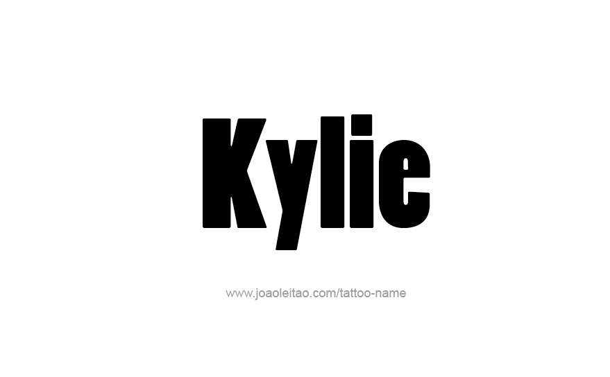 Tattoo Design Name Kylie   