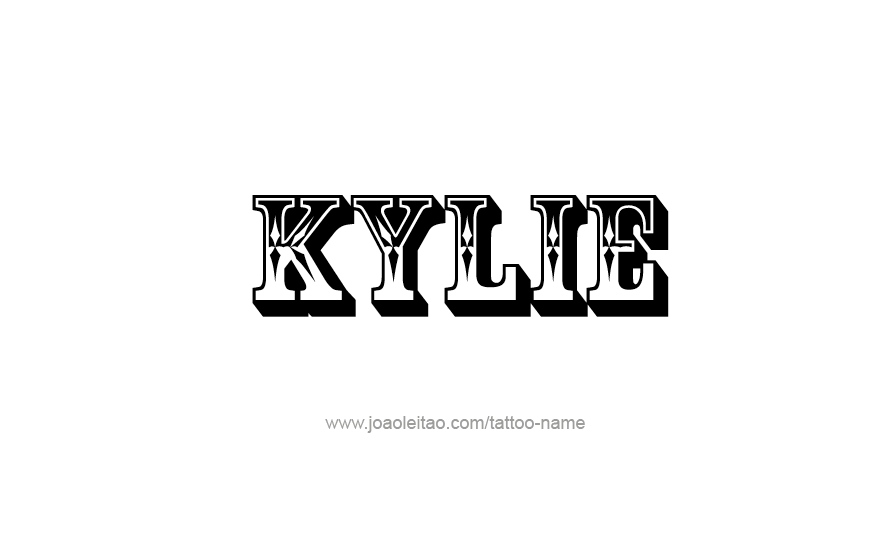 Tattoo Design Name Kylie   