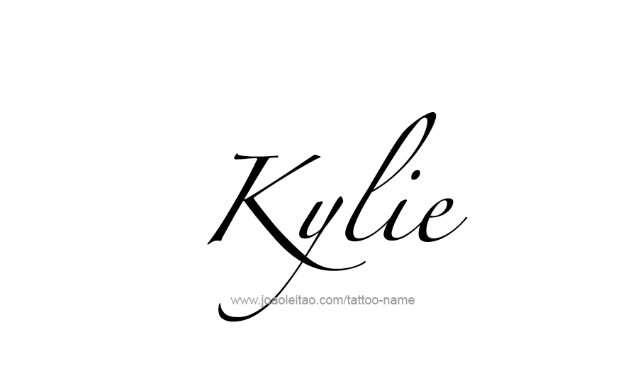 Tattoo Design Name Kylie   